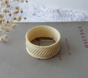 แหวนรองผ้าเช็ดปากพรีเมียม ดีไซน์หรูหรา ทำด้วยมือ สำหรับตกแต่งโต๊ะอาหาร Tradebyd - Product Image 3