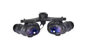 Lightweight Auto-gated Gen2+/Gen3 Four-eye Night <b>Vision</b> Goggles - White/Green Phosphor NVG18 - Product Image 2