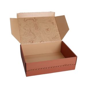 Custom Recyclable Eco-Friendly Corrugated Paper Box Self-Sealing Mailer Tear Strip UV Coating Embossing Printing EcoRev Brand - Product Image 4