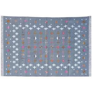 Durable Versatile Artisanal Cotton Dhurrie <b>Rugs</b> <b>Boho</b> Inspired Home Decor Set-007 - Product Image 2