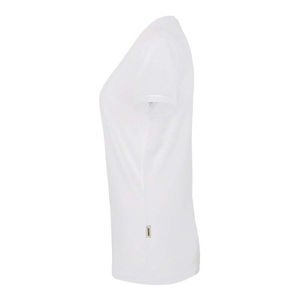 Camiseta Deportiva de Verano con Cuello en V, 100% Algodón, Logotipo Personalizado, Transpirable, Ecológica, de Secado Rápido, para Gimnasio, para Mujer, Venta al Por Mayor - Product Image 2