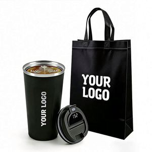 Wholesale Customized Logo Stainless Steel Led Temperature Display <b>Mug</b> Cups for Business Gift Promo <b>Smart</b> Coffee Cup - Product Image 1