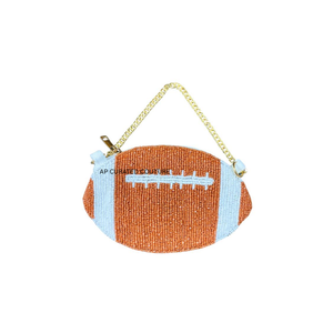 Pickle Money Handmade Beaded Coin Purse Mini Zipper <b>Wallet</b> <b>Green</b> Letter Pattern Unisex Creative Trendy Modern Custom Beaded - Product Image 6