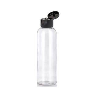 Botella Cosmo Delgada de Plástico PET Transparente de 250 ml y 8 oz con Tapa para Loción, Aceite Corporal, Champú, Sérum para el Cuidado de la Piel, Envase Cosmético Personalizado - Product Image 3