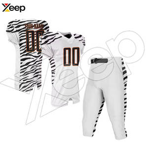 Uniforme de Fútbol Americano Transpirable de Alta Calidad Hecho a Medida, Material de Poliéster, Opciones de Color y Talla Personalizadas, Más Vendido - Product Image 6