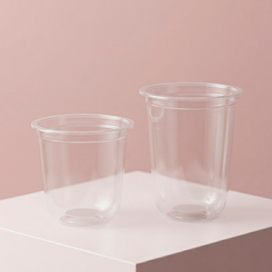 Cold <b>Drinks</b> Disposable <b>Cups</b> Clear PP <b>Plastic</b> <b>Cup</b> 95mm Diameter Beverage <b>Cup</b> For Coffee Tea - Product Image 1