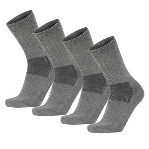 Men's Crew <b>Socks</b> Solid Green <b>Black</b> Trim Knitted Cotton Breathable Autumn Daily Wear - Product Image 5