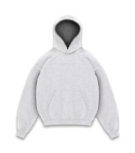 Heavyweight Cotton Fleece Hoodie Custom Embroidered Hooded Sweatshirt Oversized Unisex Streetwear Wholesale OEM Supplier - Product Image 1