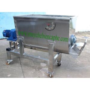 Mezcladora Eléctrica Comercial de Café en Polvo y Especias, Mezcladora de Cinta Horizontal de Acero Inoxidable, 120 kg/lote, Hecha en Vietnam - Product Image 1