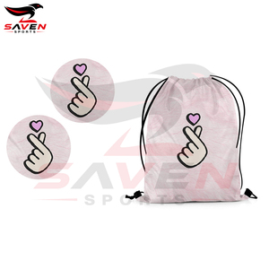 OEM Custom Logo Reflective Sports Gym <b>Drawstring</b> Bag Lightweight Outdoor Running Fitness Athletic Training Bag <b>Backpack</b> - Product Image 4