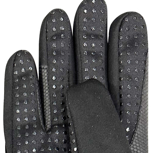 Personalized PU Leather Riding <b>Gloves</b> Custom Logo Full Finger OEM Bulk AntiSlip Windproof Black Equestrian Sports <b>Gloves</b> <b>For</b> Men - Product Image 6