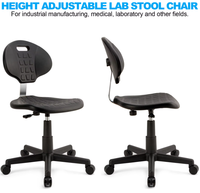 Chaise d'école éducative simple et réglable en PU
