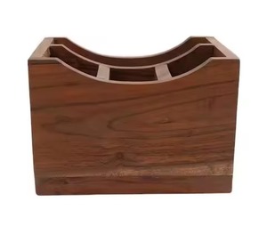 Most Selling Design Wooden Cutlery Holder Cutlery Holder for Kitchenware <b>Caddy</b> - Product Image 3