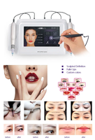 2025 nouveau stylo de tatouage rotatif professionnel 2-en-1 système PMU MTS pour Machine de maquillage numérique permanente des sourcils et des lèvres