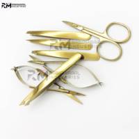 Pince à sourcils Plasma or de bonne qualité, emballage personnalisé en acier inoxydable, vente chaude, nouveau style