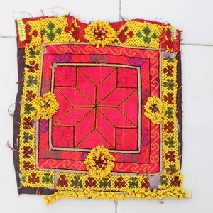 Vintage Afghan Dress Embellishment Antique Kuchi Dress Panel Neckpiece Tikka Patches - Product Image 1