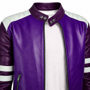 New Style <b>Men</b> <b>Leather</b> Winter <b>Jacket</b> Wholesale Price Top Quality Online Selling Fashionable <b>Men</b> <b>Leather</b> <b>Jacket</b> Outdoor Wear - Product Image 3