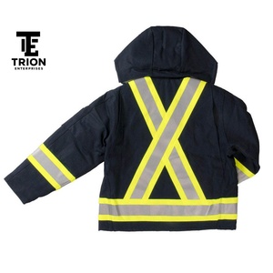 Construction <b>Softshell</b> Safety Wear <b>Jackets</b> Reflective Tapes Working <b>Jackets</b> Custom <b>Hi</b> <b>Vis</b> Work Security Winter Men's <b>Jackets</b> - Product Image 3
