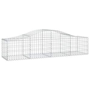 Canasta de Metal Gabion, Producto de Hierro Galvanizado Plateado - Product Image 2