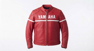 MotoCP Ramaha <b>Racing</b> <b>Jacket</b>/Chaqueta Stylish Leather Riding Gear Protection Level 2 CE Certified - Product Image 1