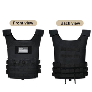 Wholesale Plate Carrier Vest Tactical MOLLE Vest for Training and Outdoor Activities - Product Image 4