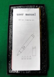 DANKING HC0457 DIY Battery Powered Hot Foil Stamping <b>Pen</b> with Straight Shank 1mts <b>Multicolored</b> Foil Paper (OEM/ODM Available) - Product Image 3