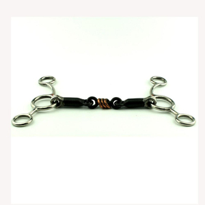 Bocados para Caballos de Acero Inoxidable de Alta Calidad, Enrollados en Alambre de Cobre, con Boquilla de Hierro Dulce de Tres Piezas - Product Image 6