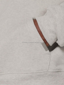 Fabricant de streetwear avec logo personnalisé, sweats à capuche en molleton de coton surdimensionnés, à épaules tombantes, 500 g/m², poids lourd, vierges - Product Image 6