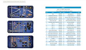 Instrumentos Quirúrgicos Ortopédicos: Juego de Instrumentos para Tornillo Pedicular de Columna Lumbar Simple de 5.5 mm de Surgiright Instrument - Product Image 2