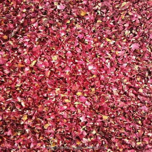 Pétales de rose rouge séchés de qualité supérieure, écologiques et de qualité supérieure, pour l'aromathérapie de Noël, en provenance d'Inde - Product Image 1