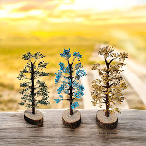 ลูกปัดคริสตัลอาเกต1000คุณภาพระดับพรีเมี่ยมทำด้วยมือหินอัญมณีล้ำค่าจากธรรมชาติแกะสลักอินเดียตกแต่งบ้านต้นฮวงจุ้ย - Product Image 2