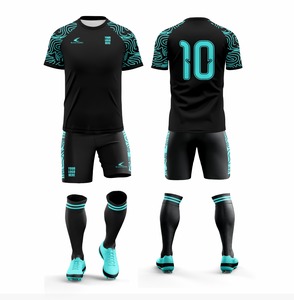 Factory Customization Best Football Sports Jerseys Breathable Sports Wear Quick Dry Soccer Jersey Set - Product Image 5