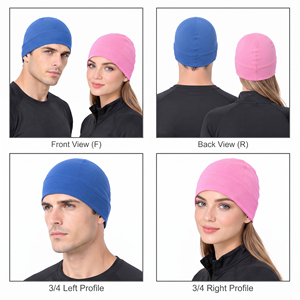 หมวกสกัลแคปสำหรับกีฬาแบบ unisex ขายส่ง หมวกซับในหมวกกันน็อคสำหรับปั่นจักรยาน หมวกบีนนี่แห้งเร็ว หมวกสกัลแคปสำหรับวิ่ง ชุดกีฬา หมวกบีนนี่แบบสวมเป็นชั้นใน - Product Image 5