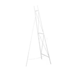 Support d'affichage minimaliste réglable à 3 niveaux en métal noir résistant aux chocs avec support en chaîne pour événements - Product Image 2