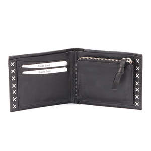 Cartera de Hombre de Cuero Genuino de Diseño Moderno y Lujoso, Estilo Vintage, Corta, con Protección RFID, Minimalista, Multifuncional, con Forro de Poliéster - Product Image 2