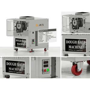 เครื่องปั้นแป้งอัตโนมัติระดับมืออาชีพ ผลิตได้ 2000 ชิ้นต่อชั่วโมง ทำจากสแตนเลสเกรดอาหาร ปรับน้ำหนักได้ 20-80 กรัม - Product Image 2