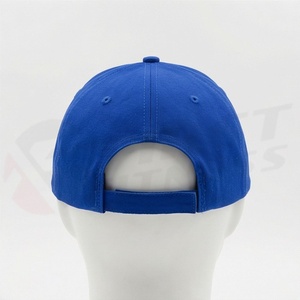 หมวกเบสบอลผ้าฝ้ายสีน้ำเงินรอยัล แบบเรียบ ไม่มีลาย  สำหรับทุกเพศ สวมใส่สบาย เหมาะสำหรับวิ่ง ออกกำลังกาย หรือใช้เป็นที่บังแดด - Product Image 2
