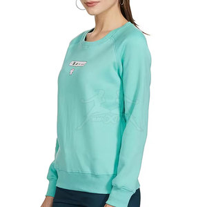เสื้อสเวตเชิ้ตพรีเมียมน้ำหนักเบา สวมใส่สบาย ทรงหลวม พร้อมชายเสื้อแบบริบ ให้ลุคทันสมัย เหมาะสำหรับการออกกำลังกาย - Product Image 3