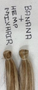Mezcla de Fibra de Banano Crudo y Cáñamo Ecológica, Fibra Textil Natural Sostenible para Hilado, Tejido y Arte en Papel - Product Image 4