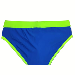 Shorts de bain décontractés pour hommes en polyester bleu, séchage rapide, écologiques, pour l'été – Vente en gros - Product Image 4