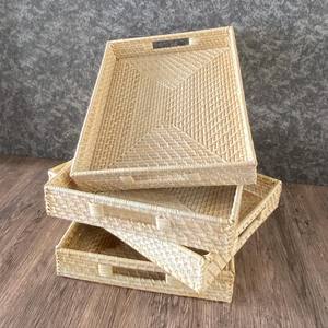 ตะกร้าหวายและหวายจากเวียดนามตะกร้าไม้ไผ่สำหรับบ้าน - Product Image 1