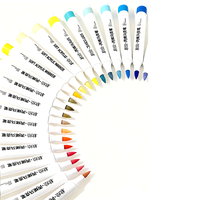 Nouveaux produits – Marqueurs de peinture acrylique à base d'eau non toxiques, 12/24/18/36/48 couleurs, vente en gros