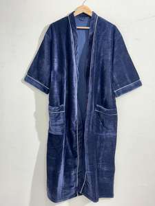 Robe kimono en velours, peignoir doux et moelleux, robe de spa de luxe, vêtements de détente confortables pour l'hiver - Product Image 3