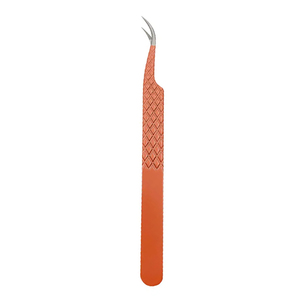 Pince à cils haute précision avec manche en fibre pour extensions de cils volume, classiques et Easy Fan – Outil de beauté - Product Image 4