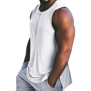 Camiseta sin Mangas de Alta Calidad para Hombre, para Actividades Casuales al Aire Libre, Suave al Tacto y Ligera, Fácil de Cuidar, Nueva Llegada, Logotipo Personalizado - Product Image 3