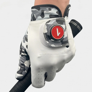 Guantes de Golf de Cuero PU al por Mayor OEM, Logotipo Personalizado, Precio de Fábrica, Guantes Deportivos de Microfibra Súper Suaves para Hombre 2026 - Product Image 2