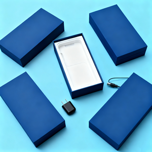 Factory Wholesale High Quality Blank White Cardboard <b>Box</b>, Luxury Mobile Phone Packaging <b>Box</b> for Retail Sale - Product Image 4