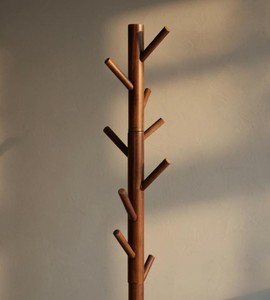 Modern Solid Wood Foldable <b>Coat</b> Rack 12 Hooks Freestanding Entryway <b>Storage</b> <b>for</b> Living Room Bedroom Hotel Use Scandinavian - Product Image 4