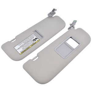 Hyundai Elantra MD 2011-2015 Sun Visor Pair Left and Right Gray Wind & Bug Deflectors-852103X000TX 852203X000 - Product Image 6