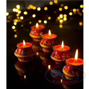 Bougie Amrit Kalash TC 102 par Aakar pour la prière religieuse, la décoration de la maison et des festivals, au meilleur prix de gros - Product Image 2